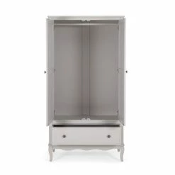 Dunelm Clara Double 1 Drawer Wardrobe, Grey -furniture Shop 30686033 alt03