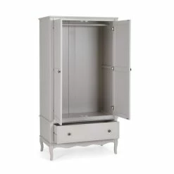 Dunelm Clara Double 1 Drawer Wardrobe, Grey -furniture Shop 30686033 alt04