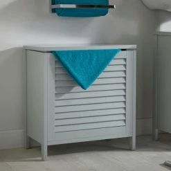 Lloyd Pascal Grey Tuscany Laundry Hamper
