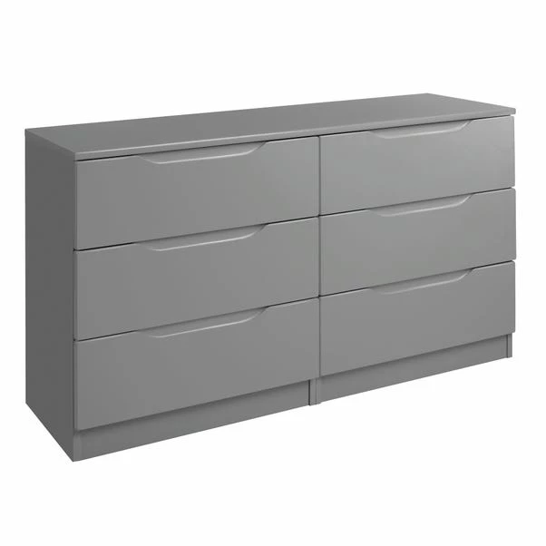 One Call Furniture Legato Wide 6 Drawer Chest 3 One Call Furniture Legato Wide 6 Drawer Chest