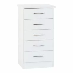 Seconique Nevada Slim 5 Drawer Chest