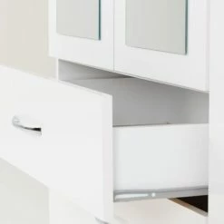 Seconique Nevada Triple 2 Drawer Wardrobe, Mirrored -furniture Shop 30693659 alt07