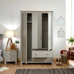 GFW Lancaster Triple Wardrobe -furniture Shop 30705696 alt02