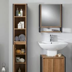 Lloyd Pascal Industrial Tall Cabinet -furniture Shop 30706224 alt01