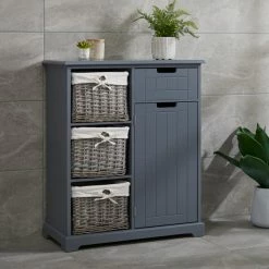 Lloyd Pascal Grey Willow Small Storage Unit'