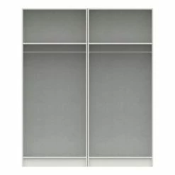 One Call Furniture Parker 4 Door Wardrobe, Mirrored -furniture Shop 30708806 alt04