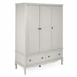 Dunelm Clara Triple Wardrobe, Grey 10 Dunelm Clara Triple Wardrobe, Grey -furniture Shop 30712489 alt02