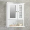 Lloyd Pascal Palermo Cane White Wall Mirror Cabinet -furniture Shop 30713990