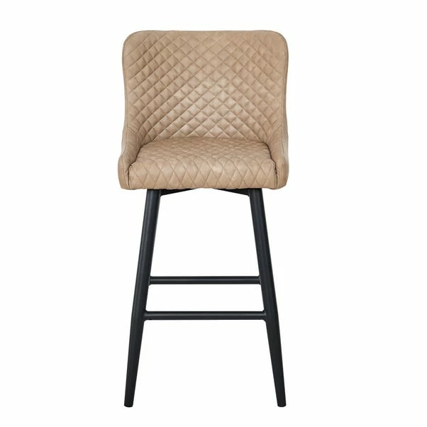 Dunelm Montreal Faux Leather Bar Stool 4 Dunelm Montreal Faux Leather Bar Stool - Image 2