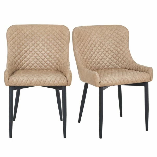 Dunelm Montreal Set Of 2 Faux Leather Dining Chairs 3 Dunelm Montreal Set Of 2 Faux Leather Dining Chairs