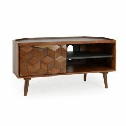 Dunelm Hex Corner TV Stand -furniture Shop 30727650 alt01