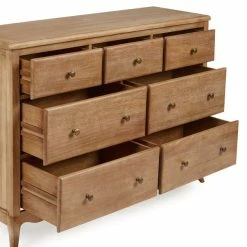 Dunelm Giselle 7 Drawer Chest, Mango Wood -furniture Shop 30727657 alt03