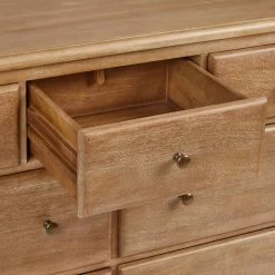 Dunelm Giselle 7 Drawer Chest, Mango Wood -furniture Shop 30727657 alt04