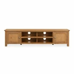 Dunelm Bromley Extra Wide Oak TV Unit -furniture Shop 30734335 alt01