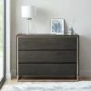 Dunelm Logan 3 Drawer Chest, Grey -furniture Shop 30737349
