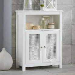 Dunelm Palermo White Console Unit