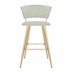 Dunelm Kendall Velvet Bar Stool