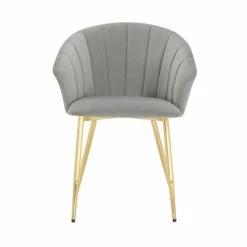 Dunelm Kendall Velvet Carver Dining Chair