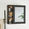 Dunelm French Cane Black Mirror Cabinet 2 Dunelm French Cane Black Mirror Cabinet -furniture Shop 30747349