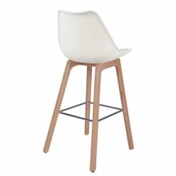 Dunelm Erik Bar Stool With White Back -furniture Shop 30747699 alt04