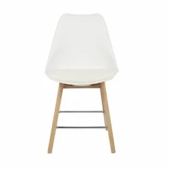 Dunelm Erik White Dining Chair -furniture Shop 30747700 alt02
