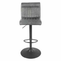 Dunelm Felix Faux Leather Bar Stool