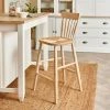Dunelm Churchgate Ash Wood Spindle Bar Stool 1 Dunelm Churchgate Ash Wood Spindle Bar Stool -furniture Shop 30748639