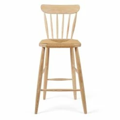 Dunelm Churchgate Ash Wood Spindle Bar Stool -furniture Shop 30748639 alt03