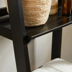 Dunelm Nautical Black Ladder Shelves -furniture Shop 30751186 alt01