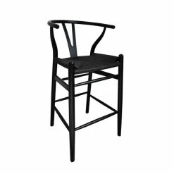 Dunelm Lara Wishbone Bar Stool