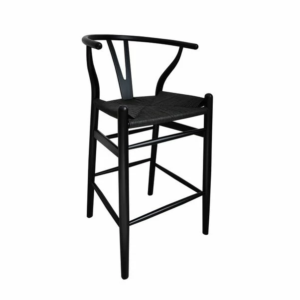 Dunelm Lara Wishbone Bar Stool 3 Dunelm Lara Wishbone Bar Stool