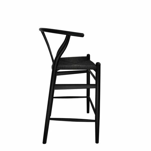Dunelm Lara Wishbone Bar Stool 5 Dunelm Lara Wishbone Bar Stool - Image 3