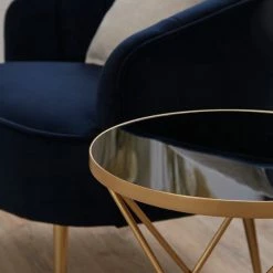 Dunelm Zoey Black Top Gold Effect Side Table 8 Dunelm Zoey Black Top Gold Effect Side Table -furniture Shop 30756925 alt01