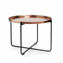 Dunelm Tiana Coffee Table Metallic Effect -furniture Shop 30763827 alt02