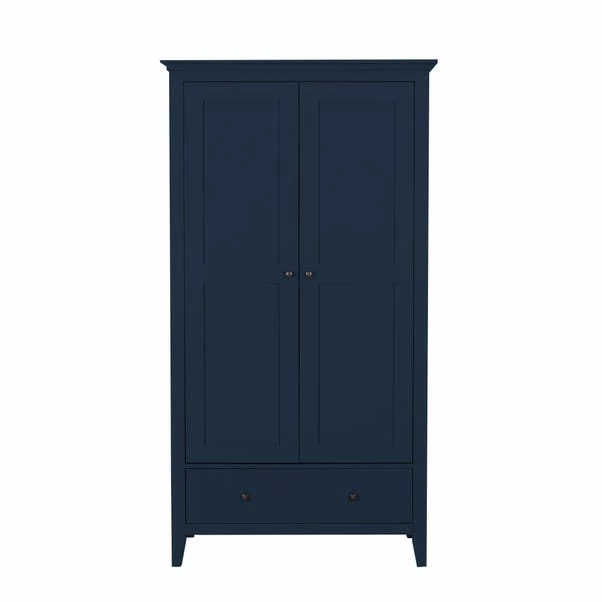 Dunelm Lynton Double 1 Drawer Wardrobe 4 Dunelm Lynton Double 1 Drawer Wardrobe - Image 2