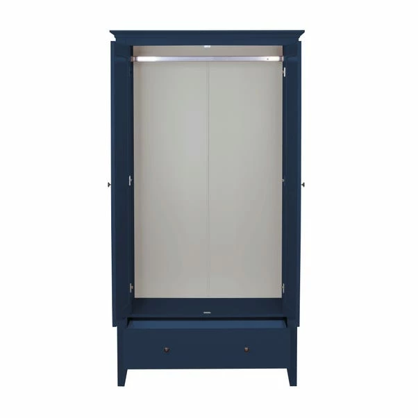 Dunelm Lynton Double 1 Drawer Wardrobe 5 Dunelm Lynton Double 1 Drawer Wardrobe - Image 3