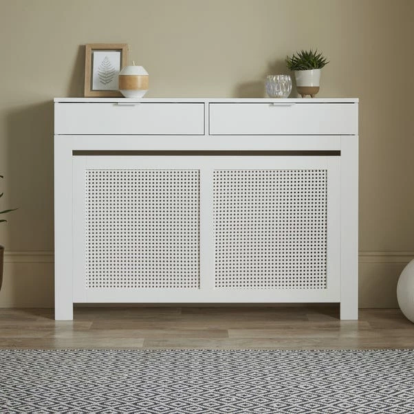 Shop the Large Capacity of Dunelm Palermo Medium Radiator Cover at