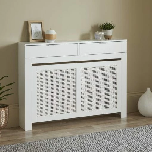 Shop the Large Capacity of Dunelm Palermo Medium Radiator Cover at