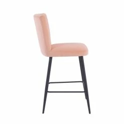 Dunelm Taylor Velvet Bar Stool -furniture Shop 30764837 alt03