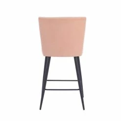Dunelm Taylor Velvet Bar Stool -furniture Shop 30764837 alt05