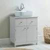 Dunelm Nautical Grey Under Sink Unit -furniture Shop 30764884
