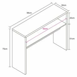 Lloyd Pascal Knox Compact Console Table 13 Lloyd Pascal Knox Compact Console Table -furniture Shop 30765173 alt08