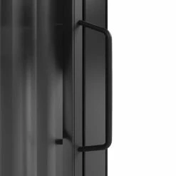 Dunelm Stannis Reeded Glass Tall Cabinet -furniture Shop 30765706 alt05