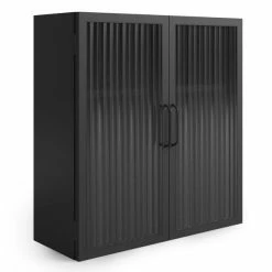 Dunelm Stannis Reeded Glass Double Door Wall Cabinet 9 Dunelm Stannis Reeded Glass Double Door Wall Cabinet -furniture Shop 30765709 alt01