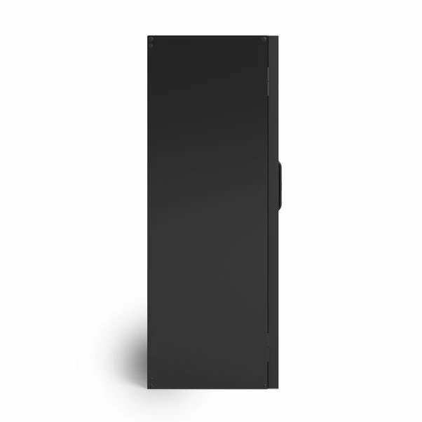 Dunelm Stannis Reeded Glass Double Door Wall Cabinet 6 Dunelm Stannis Reeded Glass Double Door Wall Cabinet - Image 4