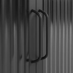 Dunelm Stannis Reeded Glass Double Door Wall Cabinet 13 Dunelm Stannis Reeded Glass Double Door Wall Cabinet -furniture Shop 30765709 alt05