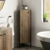 Dunelm Fulton Pine Effect Bathroom Corner Unit -furniture Shop 30765723