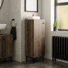 Dunelm Fulton Pine Effect Bathroom Medium Unit -furniture Shop 30765724