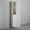 Dunelm Rimini White Tall Cabinet -furniture Shop 30765735