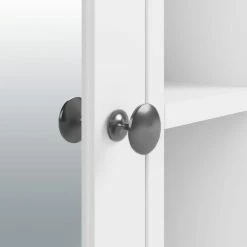 Dunelm Lynton White Compact Bathroom Wall Cabinet 13 Dunelm Lynton White Compact Bathroom Wall Cabinet -furniture Shop 30765922 alt05